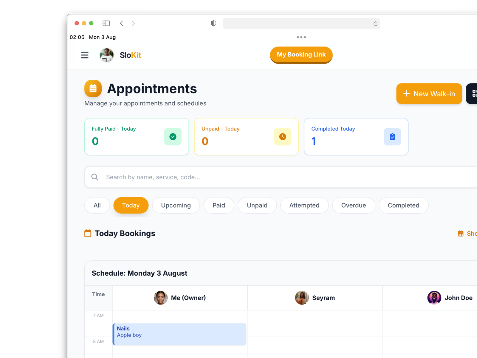 Secure Deposit Interface 1
