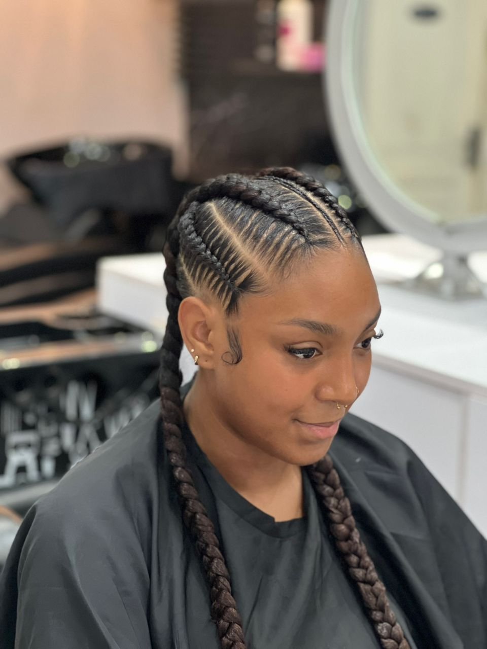 Stitch cornrow